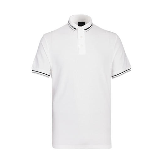 Emporio Armani 男士刺绣全新全棉短袖Polo T恤 11940 商品图0