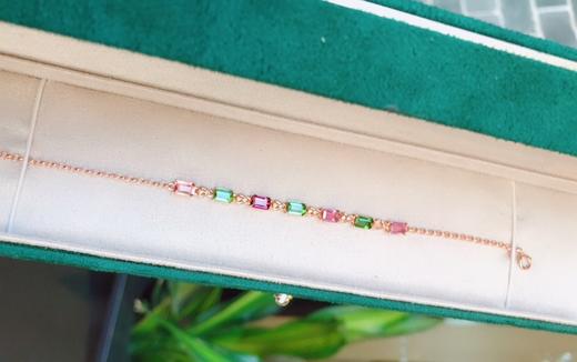 3.3ct 碧玺手链 商品图8