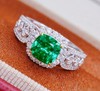 1.26ct 祖母绿戒指 商品缩略图0