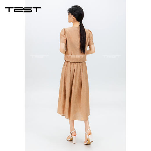 夏上新纯色高级感套装裙4242123 商品图5