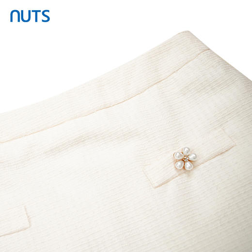 NUTS夏季时尚通勤风 纯色气质短裙429062319 商品图2