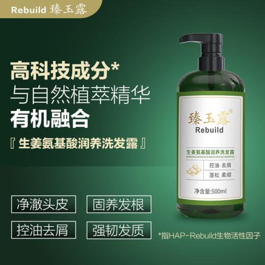 臻玉露Rebuild 生姜氨基酸润养洗发露、护发精华乳、润肤沐浴露 商品图6