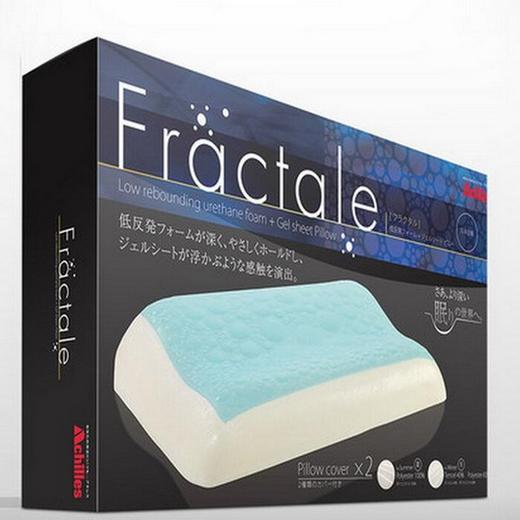 阿基里斯（Achilles）凝胶枕头 加大护颈记忆枕 舒缓颈椎专用高低枕芯 水晶枕 蓝色 商品图3