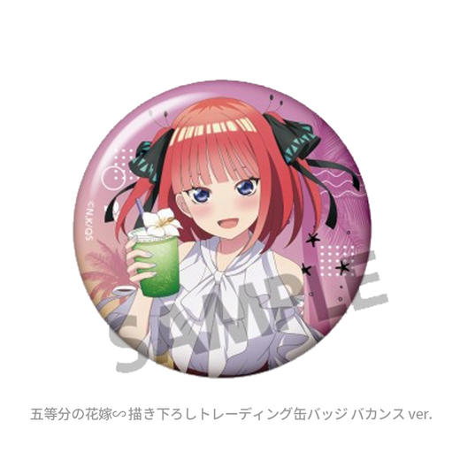 日本正版 HOBBY STOCK 五等分的花嫁 徽章盲盒 周边谷子 商品图2