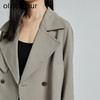 oldcolour秋季新款宽松时尚英伦风小个子西装短外套女P320403A1 商品缩略图3