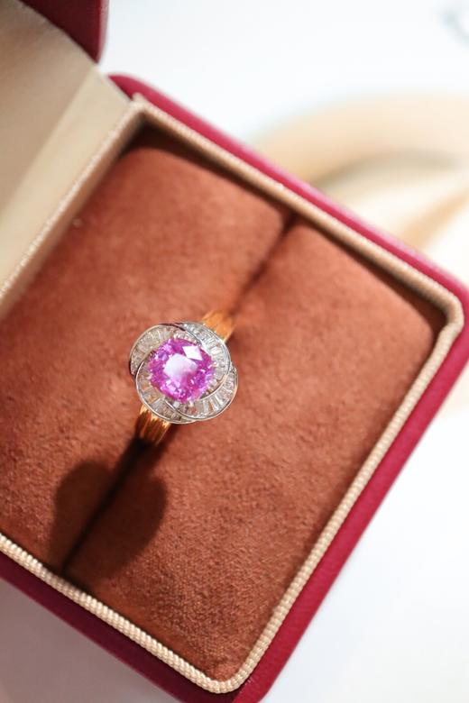 1.9ct 蓝宝石戒指 商品图4