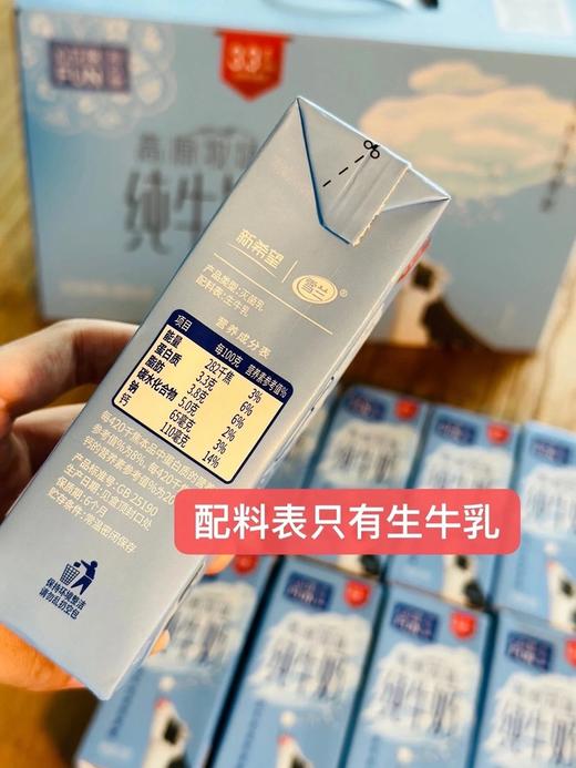 新～望雪兰全脂&脱脂纯牛奶，到手5箱 22SS719 商品图2