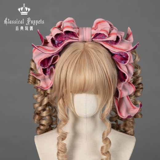 【现货】条纹格命 蕾丝庄园 古典玩偶 Lolita 商品图12