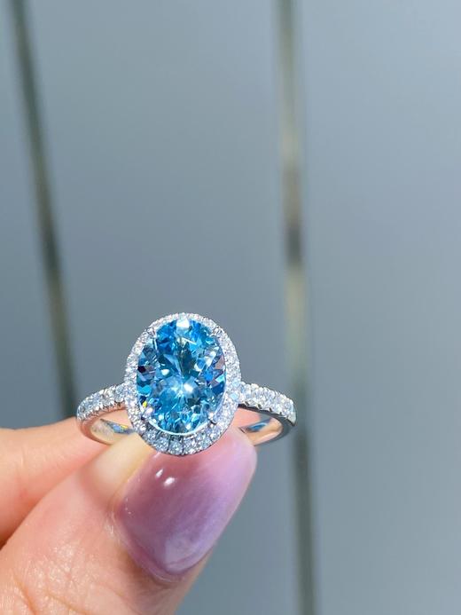 1.97ct 海蓝宝戒指 商品图0