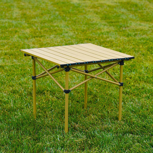 【折叠座椅 欢畅假期游玩】家用宿舍小户型必备！折叠桌凳，露营烧烤必备！钢合金蛋卷桌，省空间方便携带，助你畅享户外生活！ 商品图5