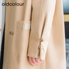 oldcolour秋季新款韩版时尚休闲宽松通勤流行风衣外套女P380403A1 商品缩略图4