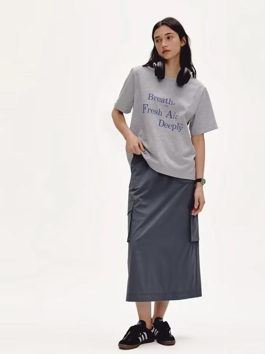 shyshystill/shy202304029/松紧腰轻薄凉快时髦感夏季半身裙 商品图3