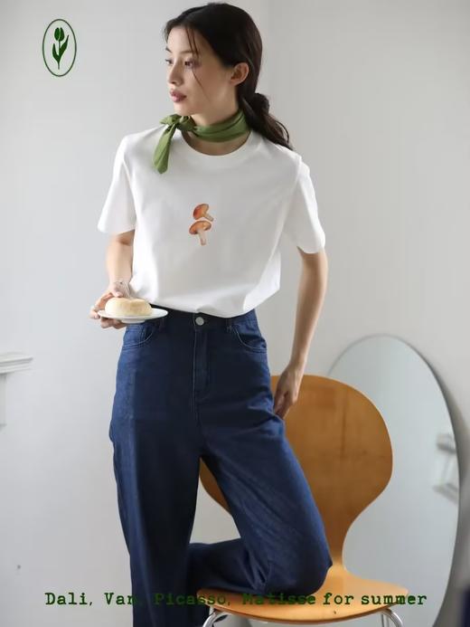 shyshystill/shy202204029/全棉柔软轻薄好版型经典凉快直筒牛仔裤 商品图1