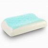阿基里斯（Achilles）凝胶枕头 加大护颈记忆枕 舒缓颈椎专用高低枕芯 水晶枕 蓝色 商品缩略图2