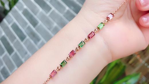 3.3ct 碧玺手链 商品图1