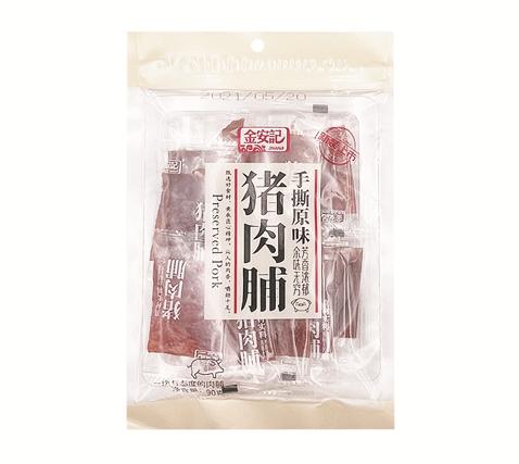 金安记手撕猪肉脯*原味/炭烤黑椒味/90g/包 商品图1
