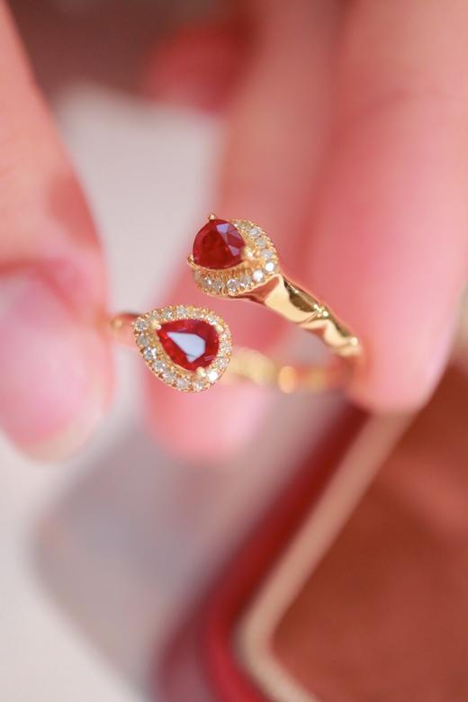 0.52ct 红宝石戒指 商品图0