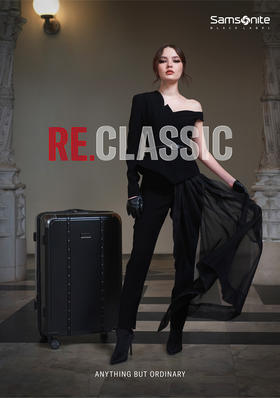 新秀丽行李箱女大容量轻便拉杆箱耐用20寸登机旅行箱QV2