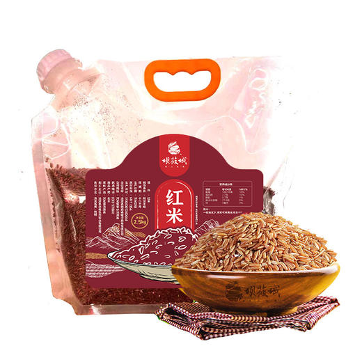 沽源县 坝莜域红米2.5kg自吸袋包装 商品图1