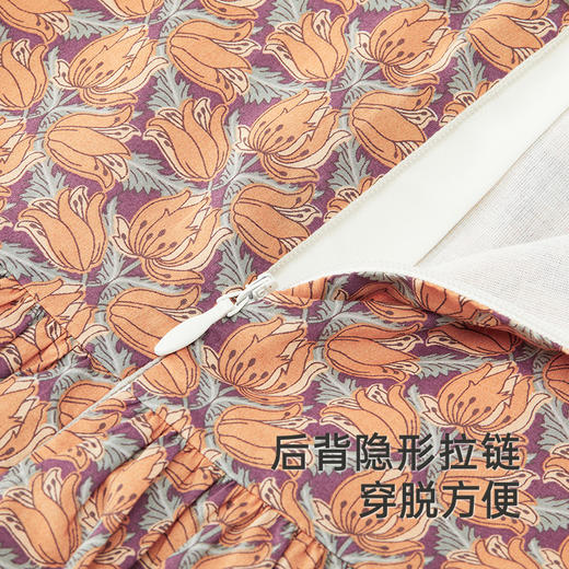 【高定系列】英氏儿童裙子夏季女童裙子碎花纯棉连衣裙新款 商品图3