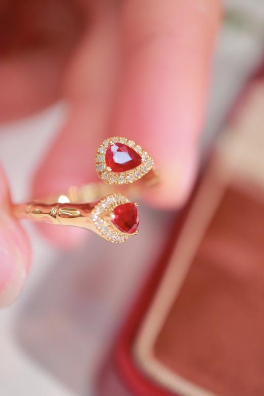 0.52ct 红宝石戒指 商品图4