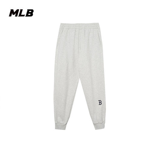 MLB男女情侣刺绣logo针织运动长裤休闲裤子23秋季新款3APTB0336 商品图2