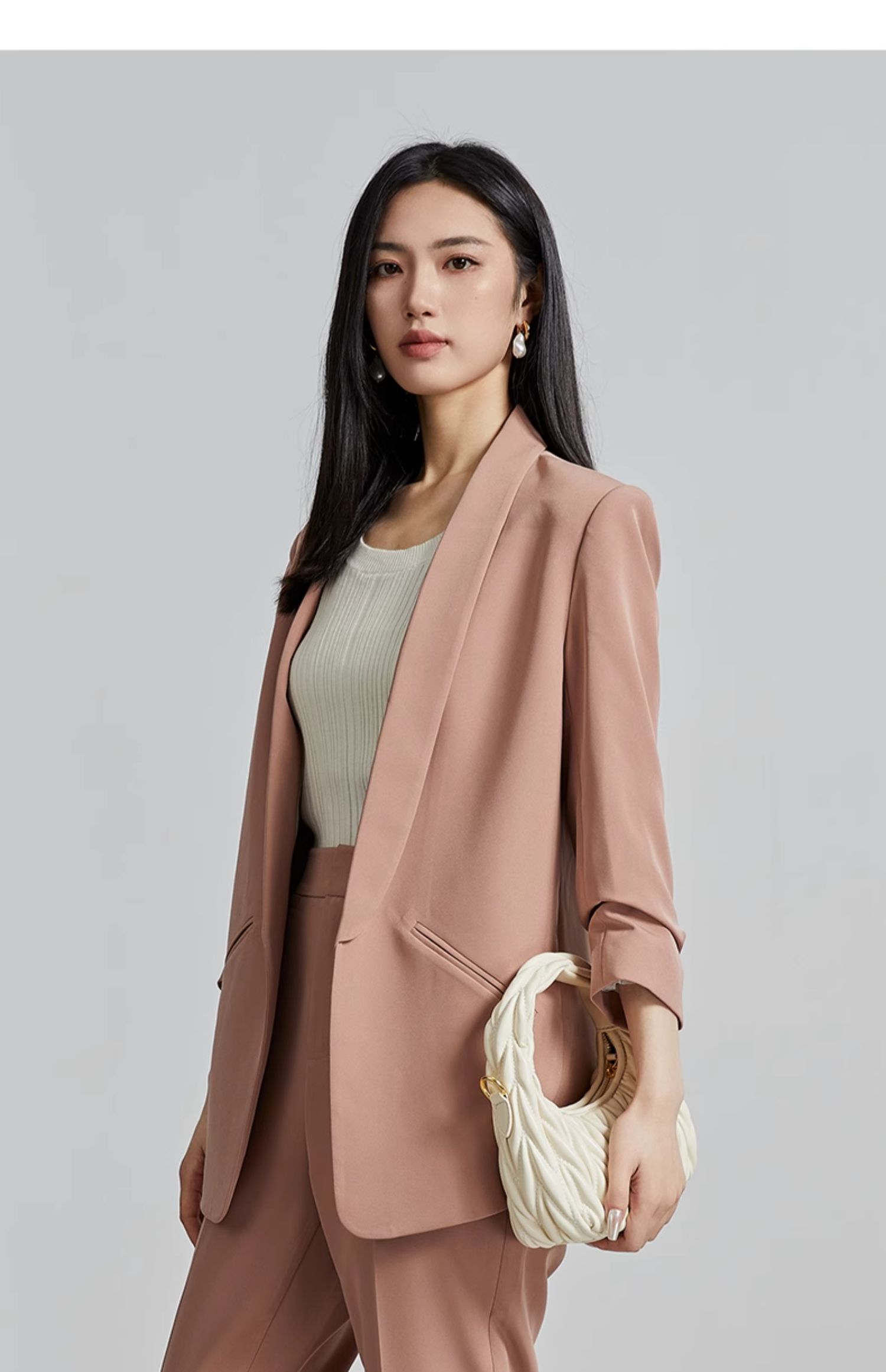 oldcolour秋季新款法式西服外套女通勤高端西装p320410a1