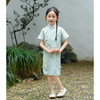 LSB2024新款小女孩民国女童改良旗袍夏季儿童中国风裙子新中式公主裙 商品缩略图1