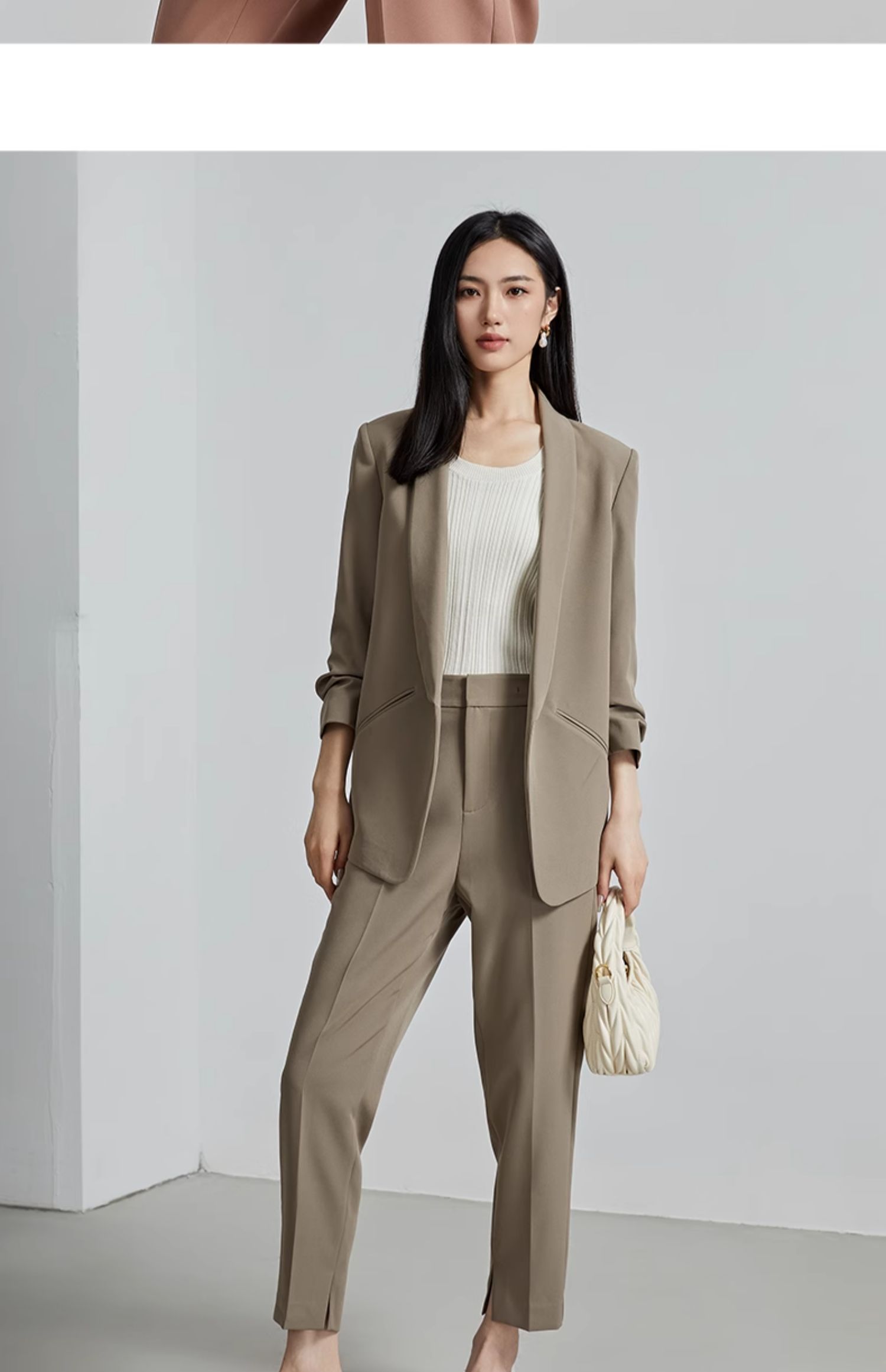 oldcolour秋季新款法式西服外套女通勤高端西装p320410a1