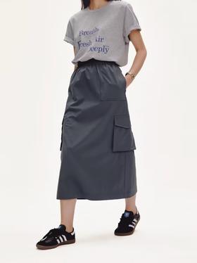 shyshystill/shy202304029/松紧腰轻薄凉快时髦感夏季半身裙