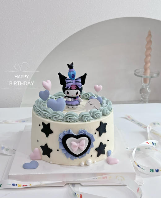 库洛米半翻糖蛋糕 商品图1