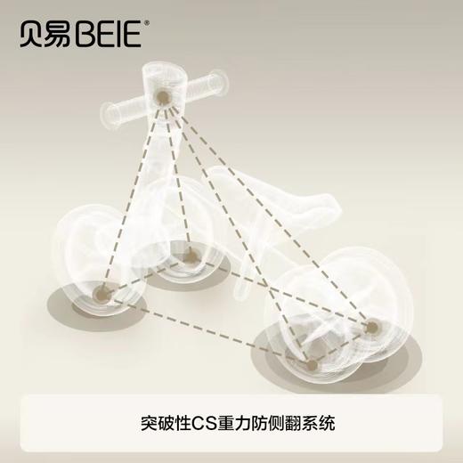 贝易启蒙家儿童平衡车1一3岁婴儿滑行车幼儿四轮学步车宝宝周岁礼 商品图1