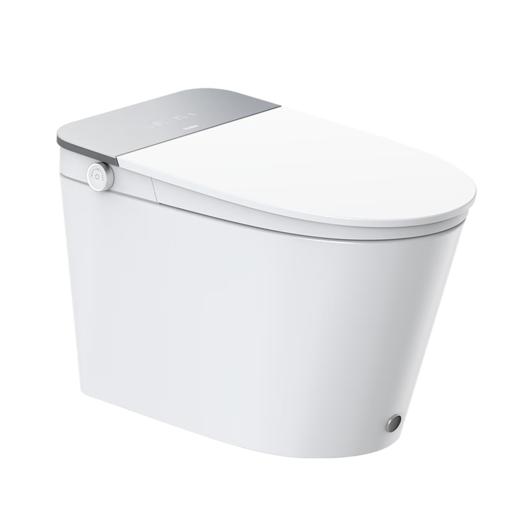 【以旧换新】海尔智能马桶一体机坐便器自动翻盖翻圈感应冲刷零水压限制泡沫盾HK70 【零水压+挥手翻盖圈】HK70 咨询客服备注坑距 商品图0