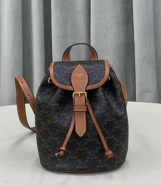 女款mini 老花双肩包he008 商品图0