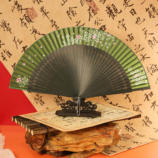 【夏天扇子古风扇子】折叠扇子古风折扇 汉服扇新中式女扇舞蹈扇小扇子 商品图14