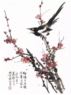  写意麻雀、喜鹊，一学就会画！ 