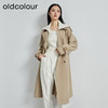 oldcolour秋季新款韩版减龄过膝长款风衣外套女P340406A1 商品缩略图2