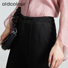 oldcolour春秋季新款设计感微喇小直筒都市通勤休闲裤女P310702A1 商品缩略图3