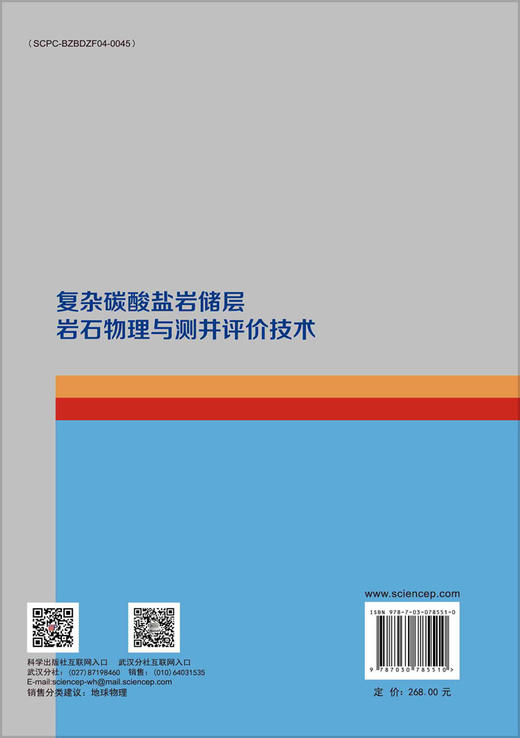 复杂碳酸盐岩储层岩石物理与测井评价技术 商品图1