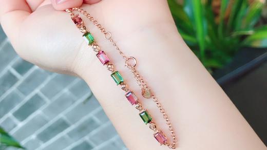 3.3ct 碧玺手链 商品图6