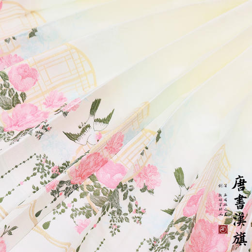 【满庭芳·堂春】马面裙织金妆花改良国风新中式小阁藏春马面套装 商品图6