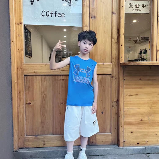 【出游季-品牌直发】正品Under Armour安德玛儿童速干运动背心1377845 商品图2