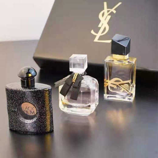 圣罗兰香水三件套丨黑鸦片+反转巴黎+自由之水7.5ml*3 商品图3