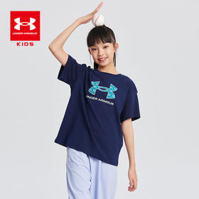 【12月-特惠福利】正品Under Armour安德玛儿童圆领短袖T恤 241201040超低折扣