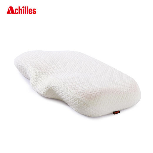 日本Achilles/阿基里斯蝶型凝胶颈椎枕头 加大记忆枕芯 慢回弹护颈保健睡眠枕 草绿色 适合低枕 商品图2