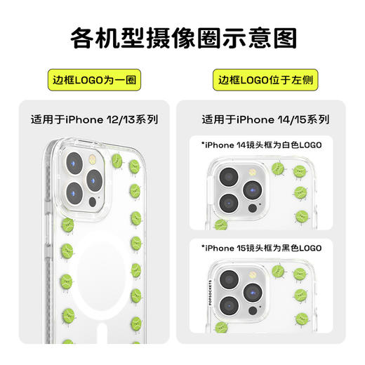 【网球俱乐部】网球精灵队列 POPCASE手机壳 MagSafe Popcase磁吸款 绿色 运动 iPhone 15/14/13 商品图4