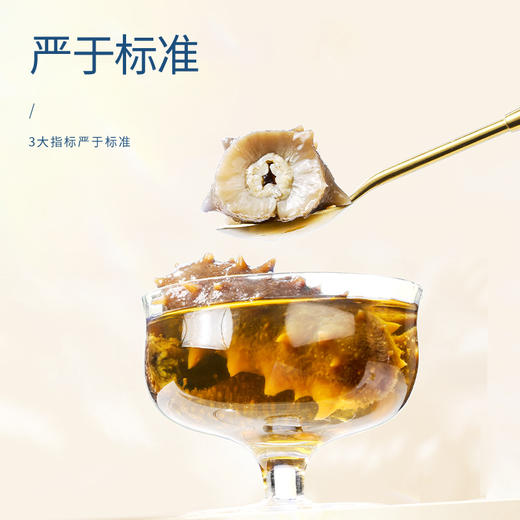 【正宗同仁堂品牌】北京同仁堂 净制海参干海参100克(151-200头/500克) 去砂嘴 去内脏 严格控盐 品质严选SY 商品图2