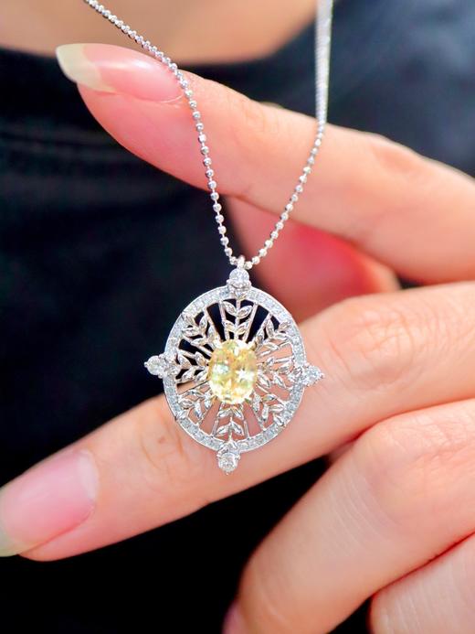 1.33ct 蓝宝石吊坠 商品图7