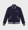 Sporty & Rich - Eden Crest Wool Varsity Jacket - Navy - 女装 - 夹克 - 深蓝色 商品缩略图0