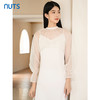 NUTS2023秋季新款气质设计感修身显瘦网纱+吊带连衣裙女4391008A1 商品缩略图3